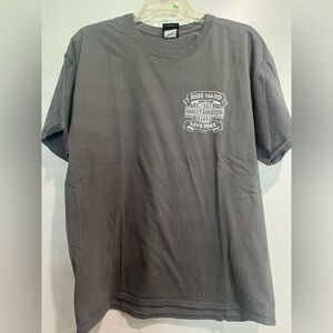 Harley-Davidson Gray Short Sleeve Tee Jackson Hole